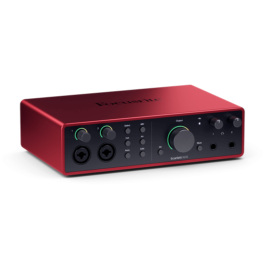 Focusrite Scarlett 16i16 Gen 4 16-in/16-out USB Audio Interface w/ Auto Gain