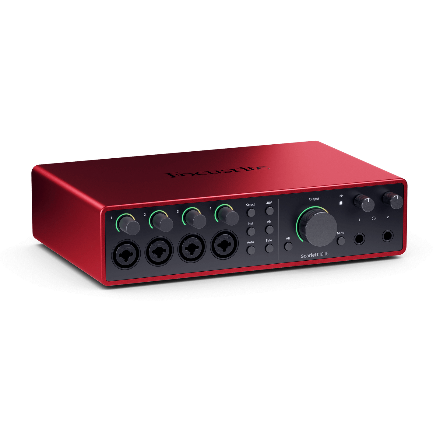 Focusrite Scarlett 18i16 Gen 4 18-in/16-out USB Audio Interface w/ Auto Gain