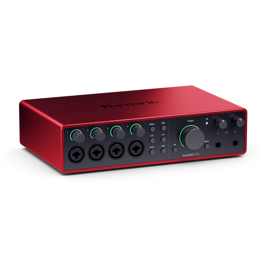 Focusrite Scarlett 18i16 Gen 4 18-in/16-out USB Audio Interface w/ Auto Gain