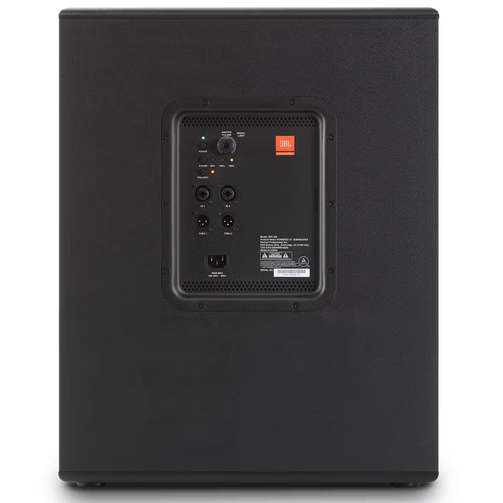 JBL IRX115S Powered 15" Portable PA Subwoofer