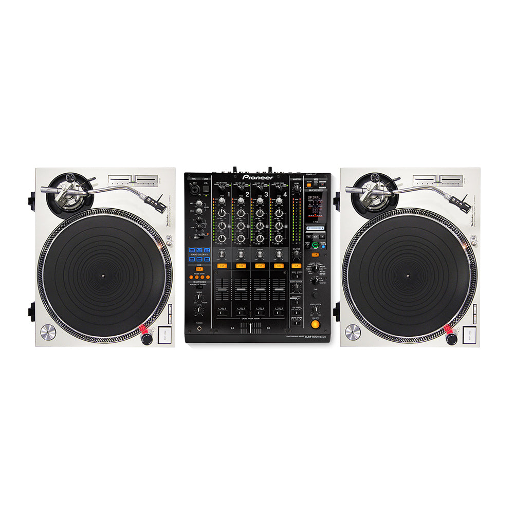 Hire - Technics SL1200's & Pioneer DJM900 Mixer Package