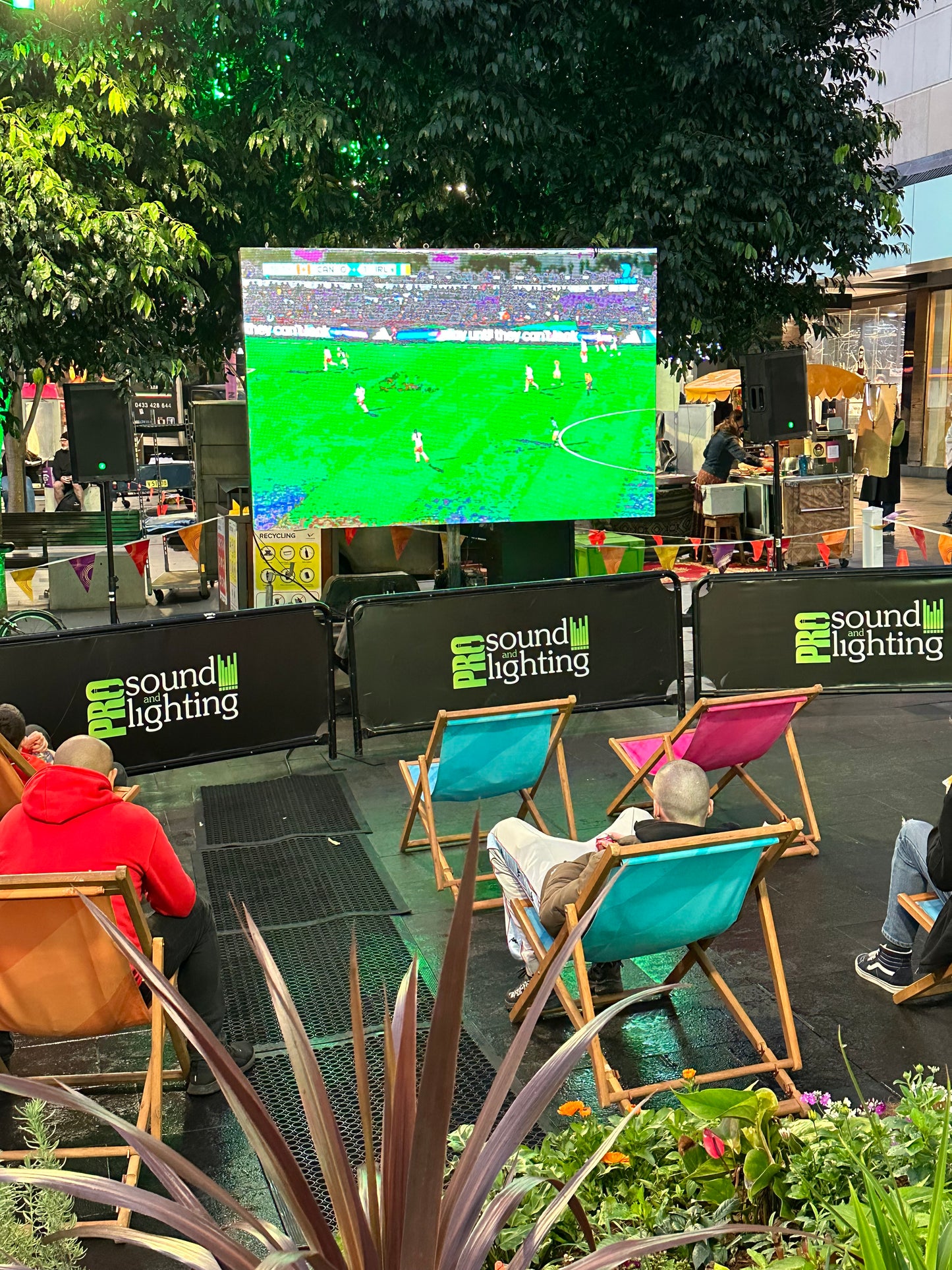 Hire - Single LED Trailer TV Screen for Events