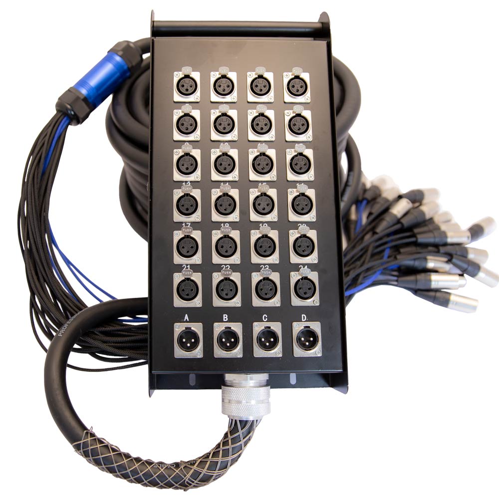 AVE Multicore-2815 Stage Box and Snake 15m