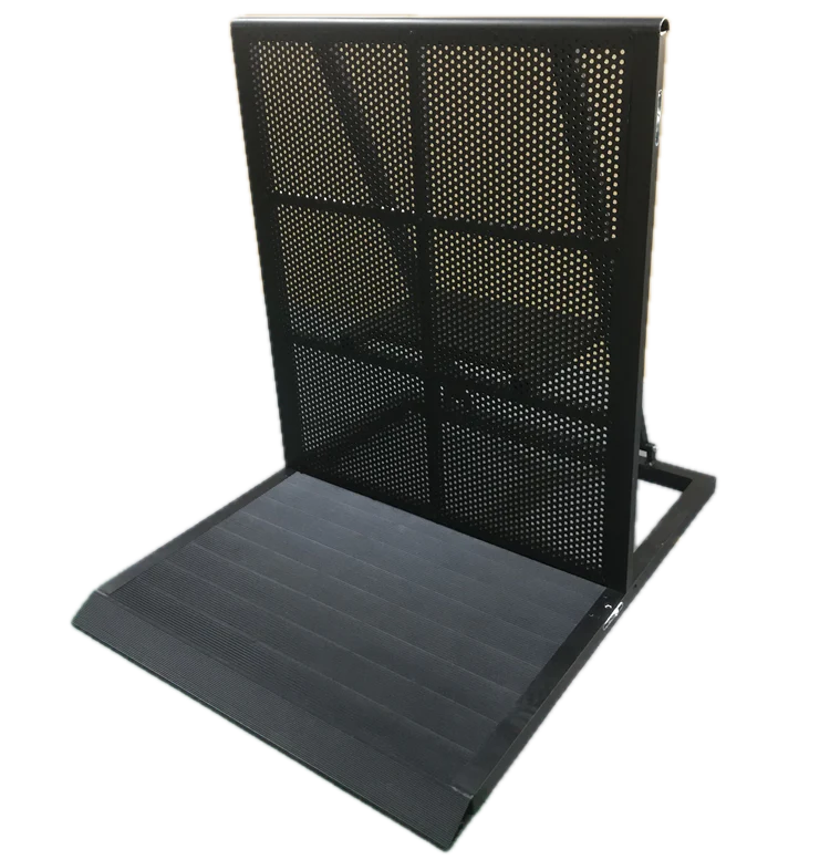 Event Crowd Barriers by EVENT LIGHTING CB1MK2BK - Crowd Barrier