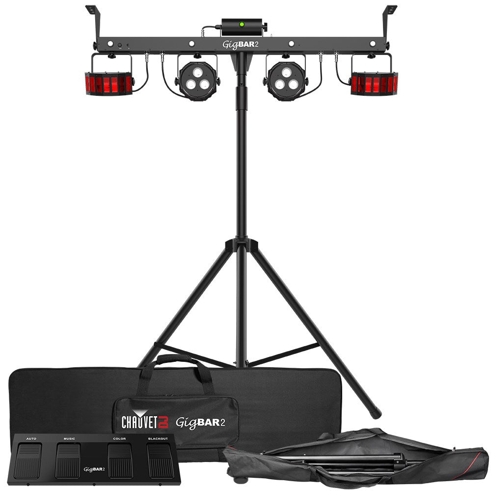 Chauvet GIGBAR2 4 in 1 LED Effect Light (Derbys, Pars, Laser & Strobe)