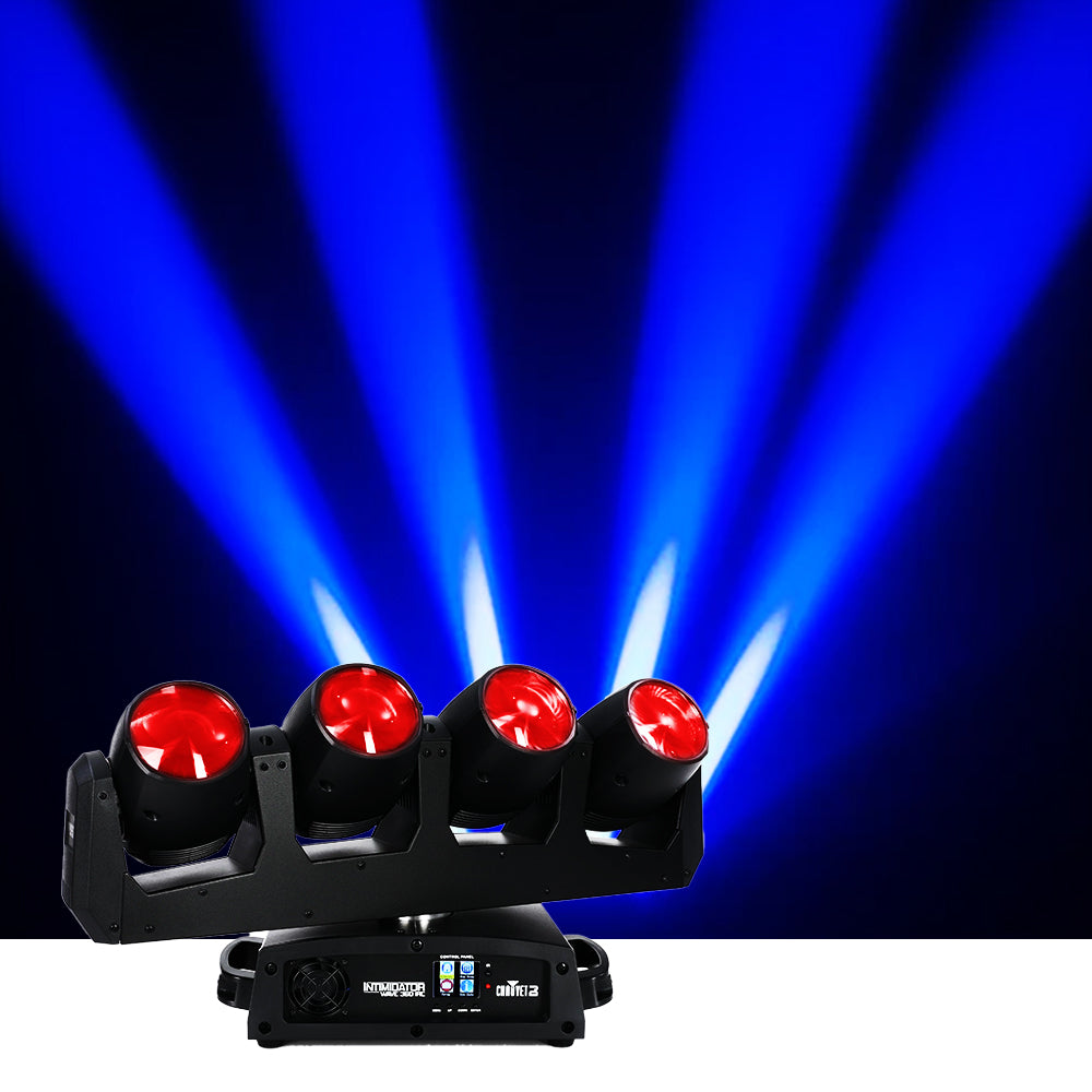 Chauvet Intimidator Wave 360 IRC Multi Moving Head Spot 4 x 12W QUAD LED