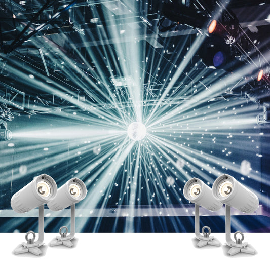 Hire - Chauvet DJ EzPin Pack 4 Battery Powered Pinspot 4 Pack