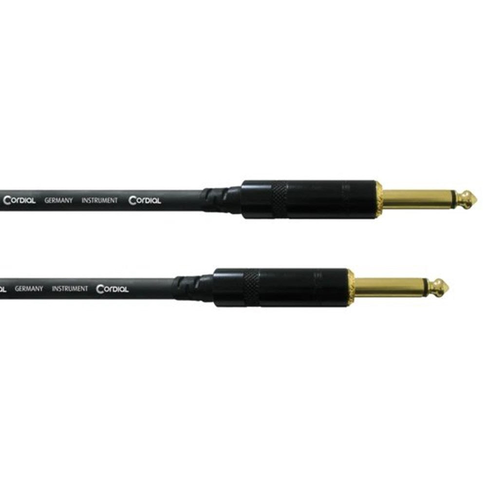 Cordial Essentials REAN 1/4" Mono Gold TS Cable (3m)