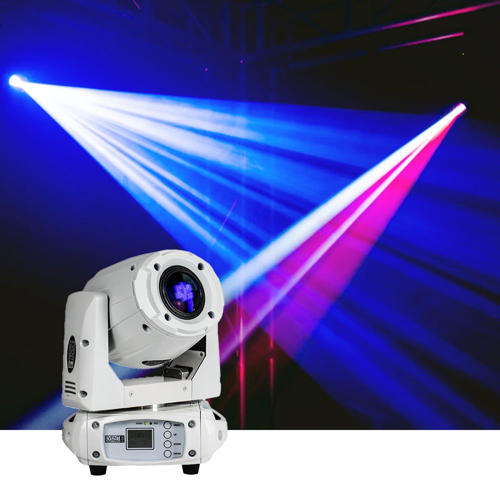 Event Lighting Lite LM75W - 75W LED Spot Moving Head (White)