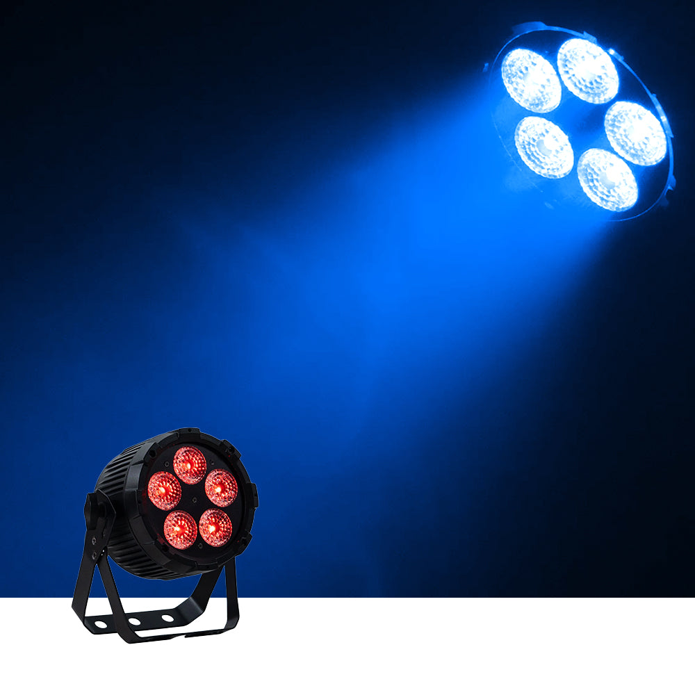 Hire - Event Lighting PAR5X8 RGBWAU LED ProPar