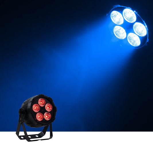 Hire - Event Lighting PAR5X8 RGBWAU LED ProPar