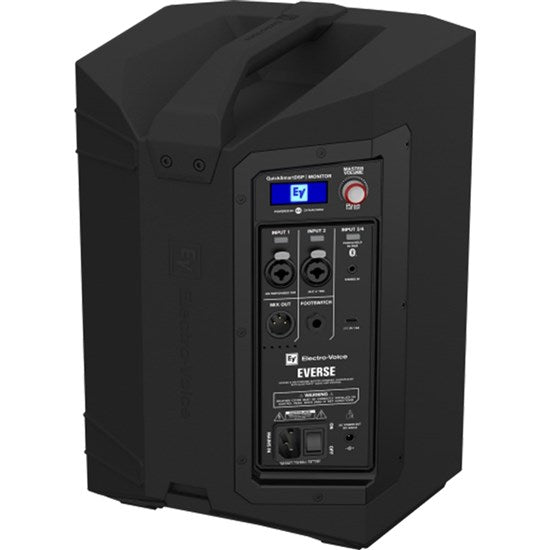 Electro-Voice EVERSE 8 Battery Powered Loudspeaker w/ Bluetooth (Black)