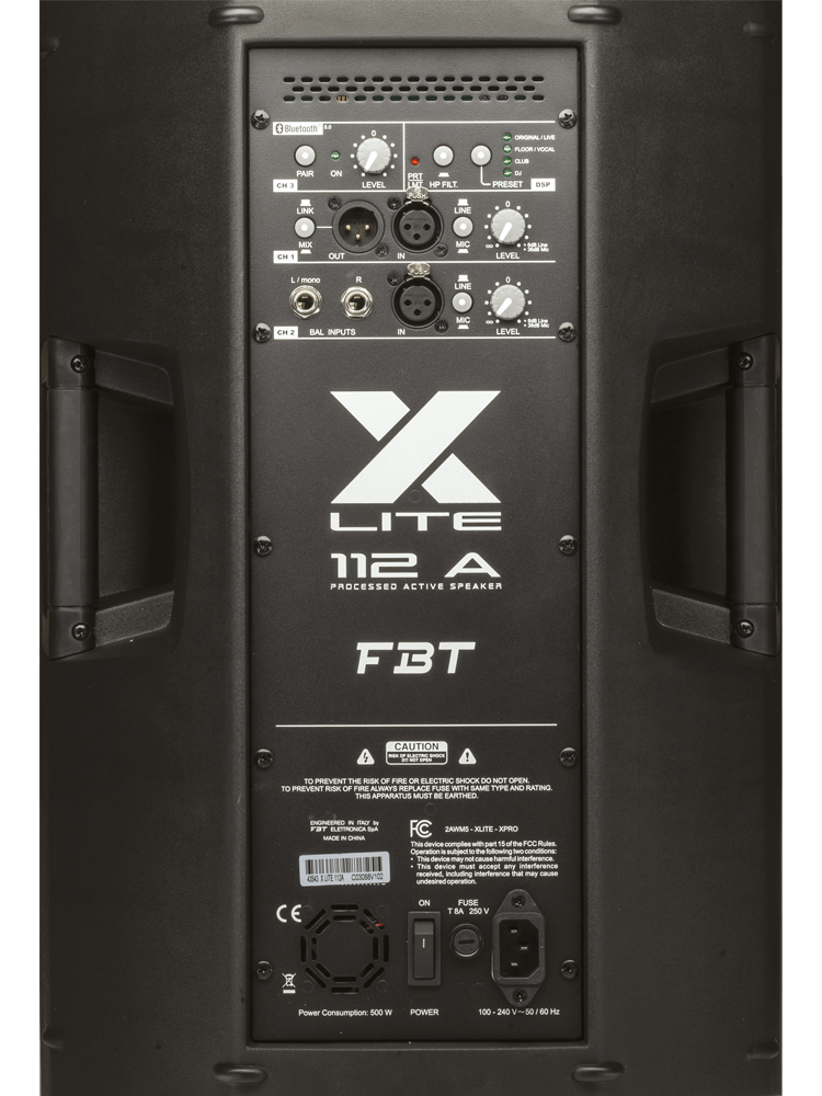 FBT X LITE 112A Processed Active Speaker