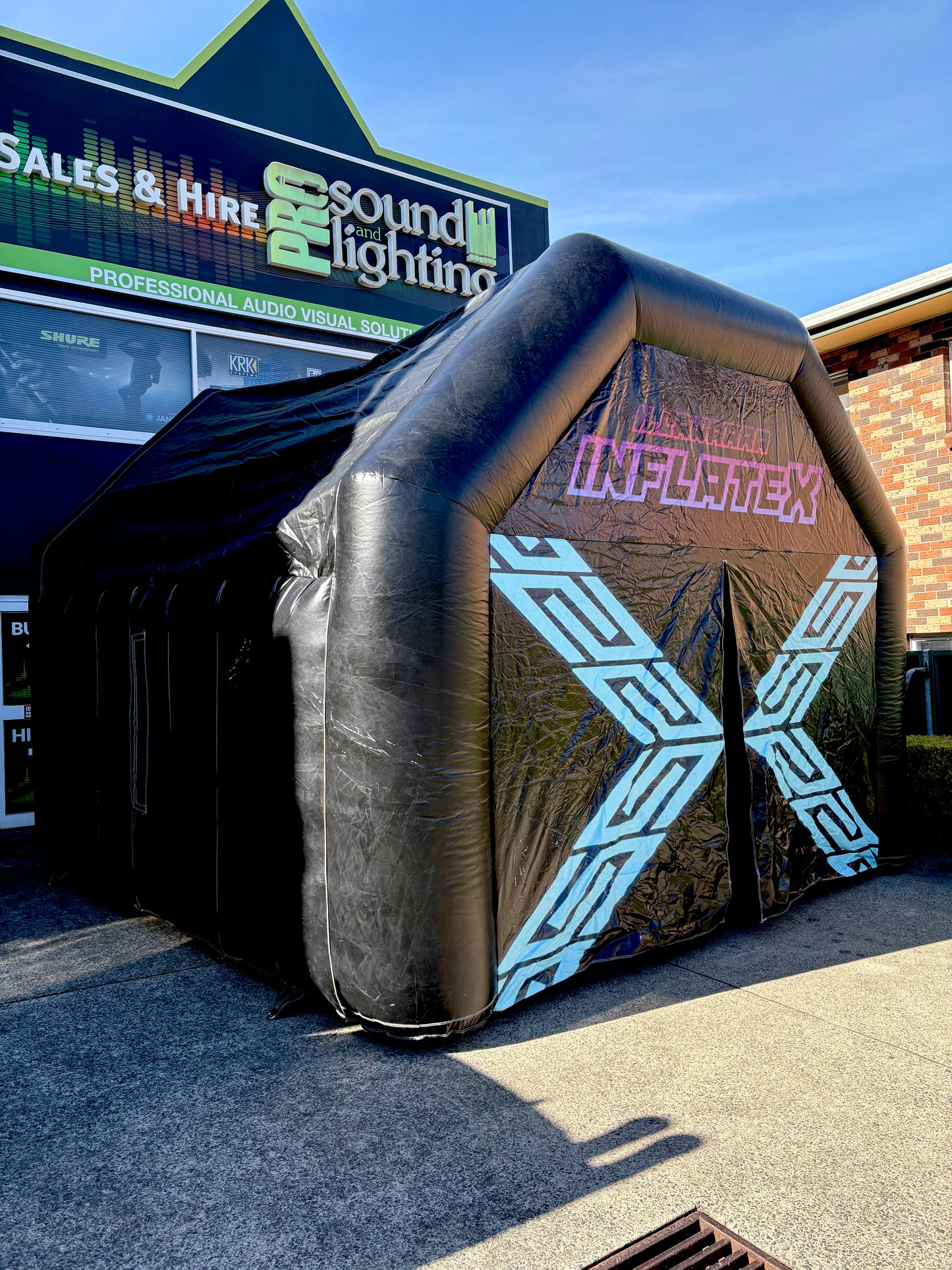 Hire - Inflatable Nightclub Party House ( 4m x 4m )