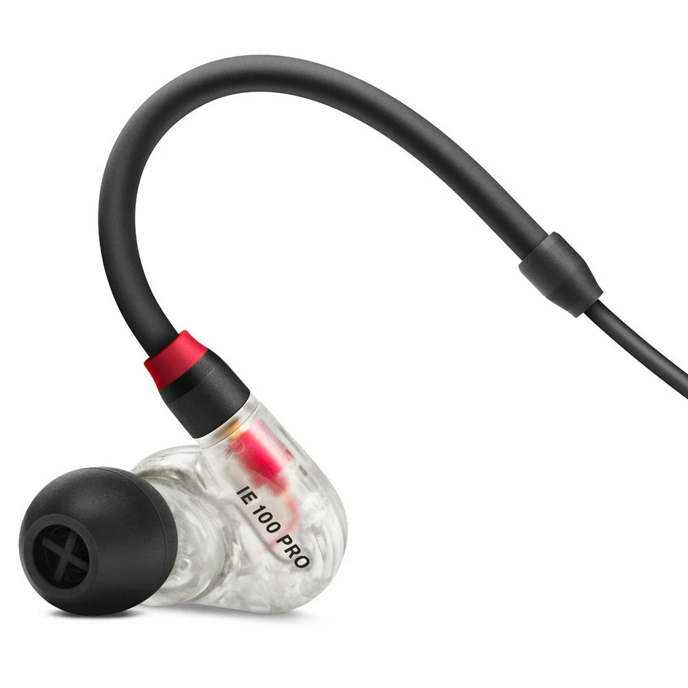 Sennheiser IE 100 PRO Black Professional In Ear Monitors (CLEAR)
