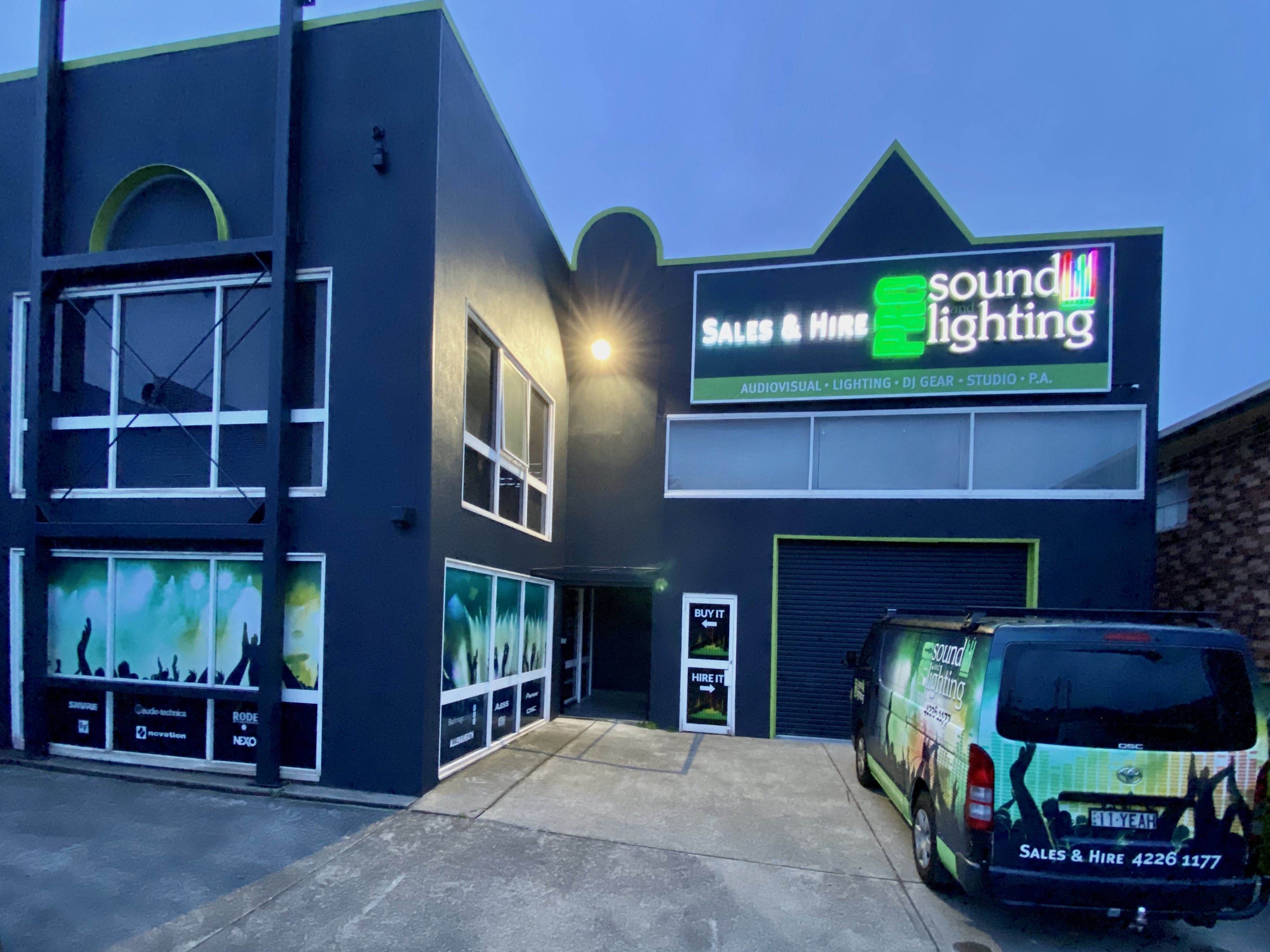 Pro Sound and Lighting