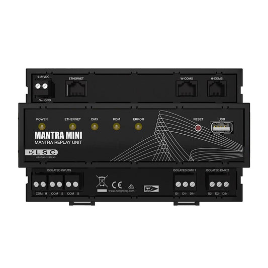 LSC Mantra Mini DINrail Mounted Playback Device For Mantra Lite Shows