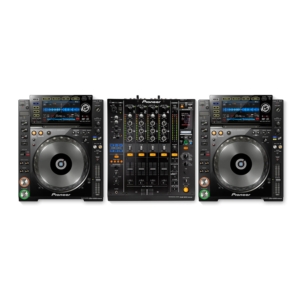 Hire - Pioneer CDJ2000 Nexus & DJM900 Package in Roadcase