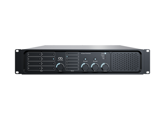 Optimal Audio Powered ZONE 8P Zone Mixer/Controller with Amplifier WepApp