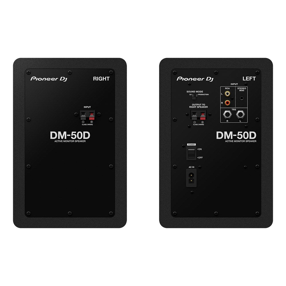Pioneer DM50D 5" Active Studio Monitors (Pair)