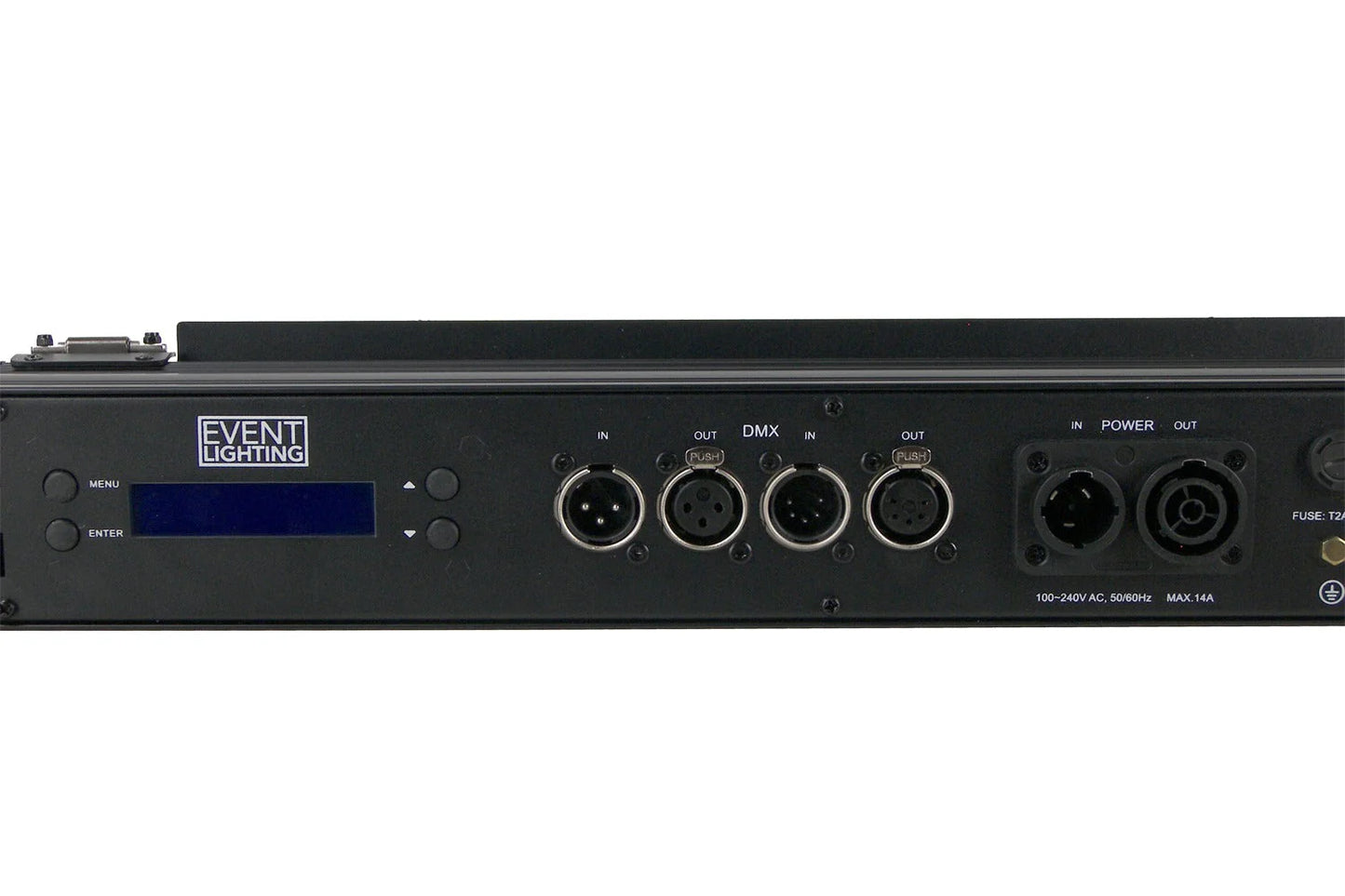 Event Lighting PIXBAR12VW-WH - 12 x 6W CW/WW/A Pixel Control Bar with barndoor (White)