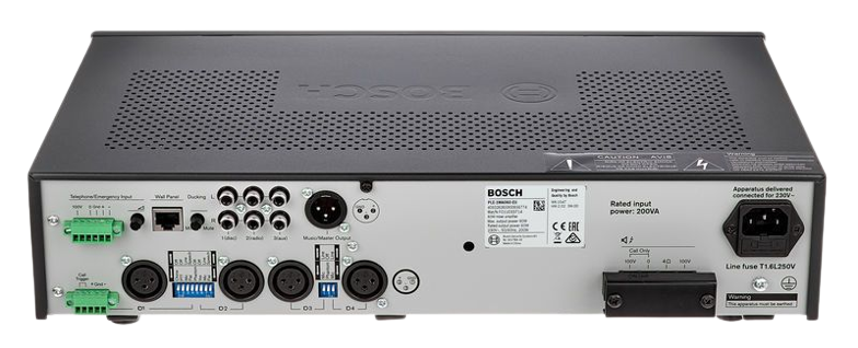 Bosch 120 Watt 2 Zone Mixer Amplifier PLE-1MA120