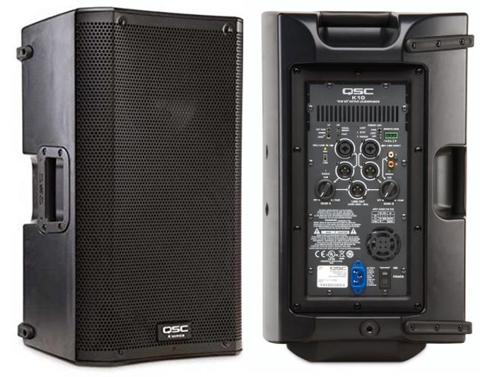 Hire - QSC K10 10" Powered Loudspeaker 1000W