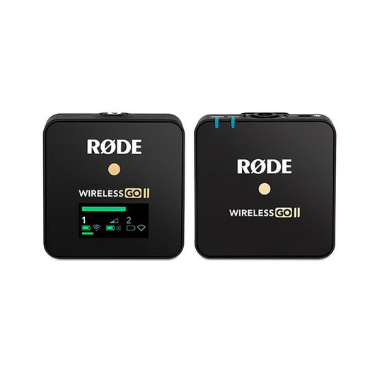 Hire - Rode Wireless GO II Single Compact Wireless Mic System (Black)