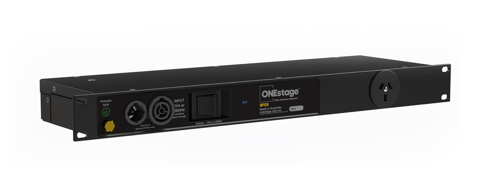 ONESTAGE RPD5-T MOUNTABLE 1-P PWR DISTRO 4 OUTLET