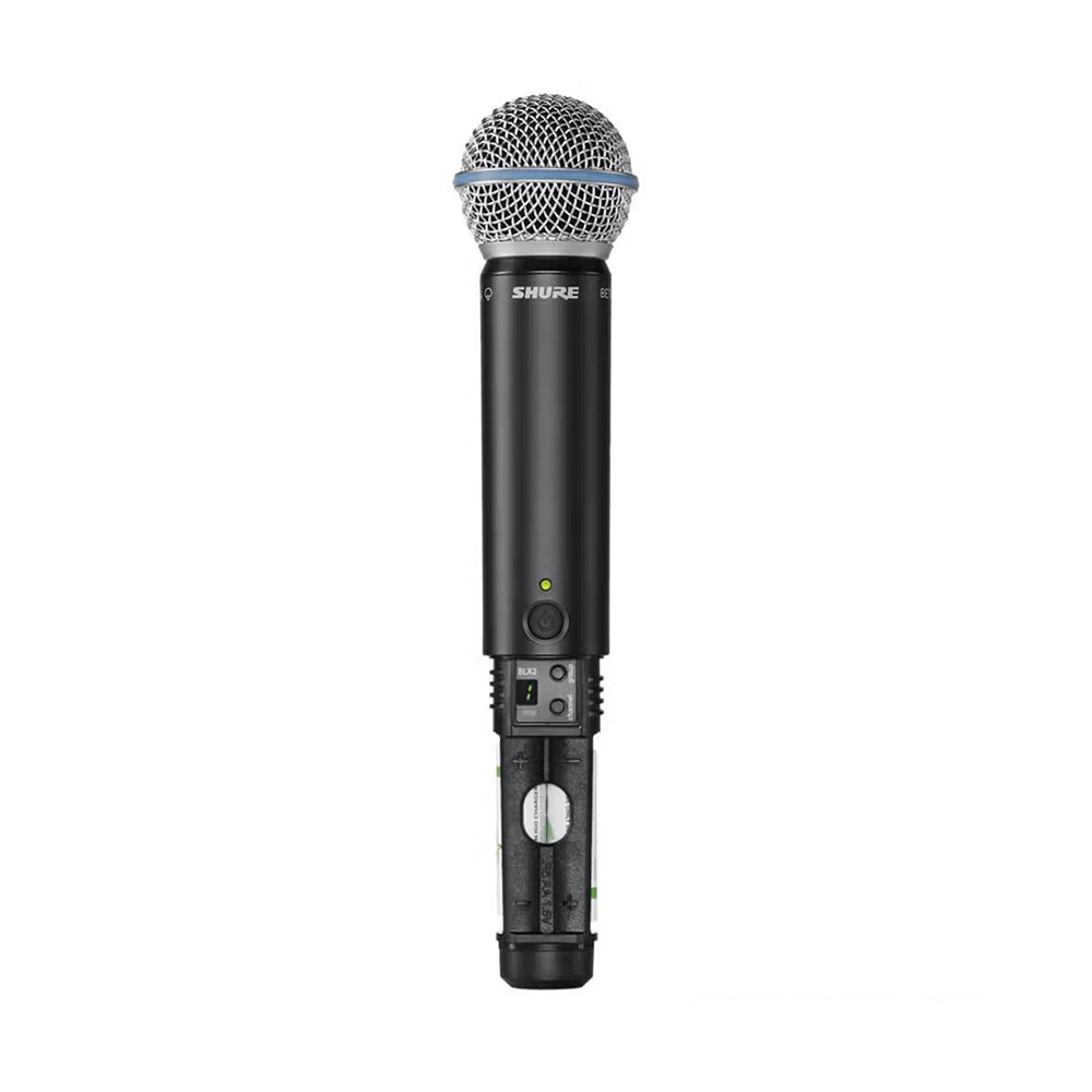 Shure BETA58 Dynamic Vocal Mic w/ BLX2 Handheld Transmitter (K14)
