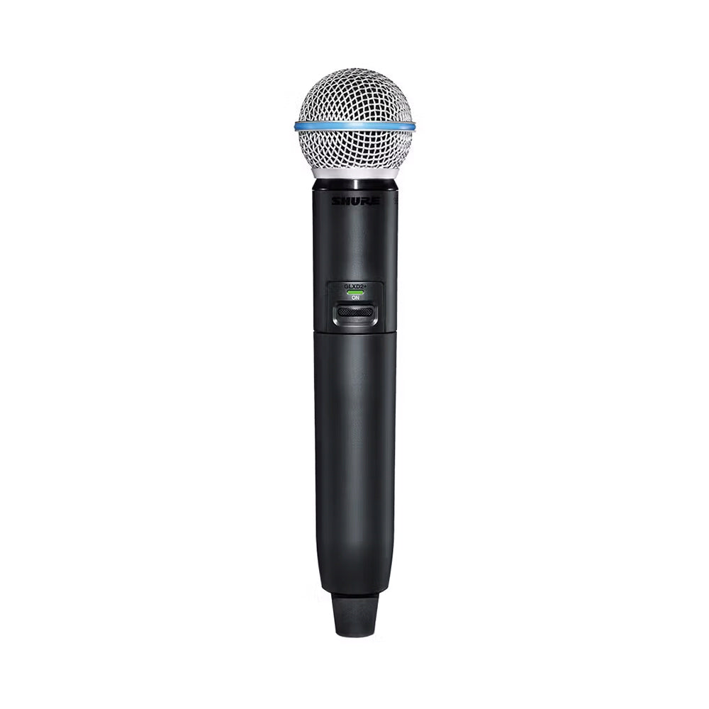 Shure GLXD2+ / B58 Digital Wireless Dual Band Handheld Transmitter Beta 58 Vocal Mic