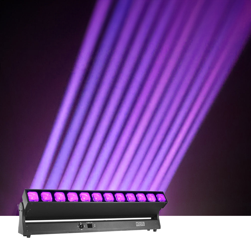 EVENT LIGHTING  SURF12X60 - Tilt bar with zoom 12 x 60W RGBW LEDs