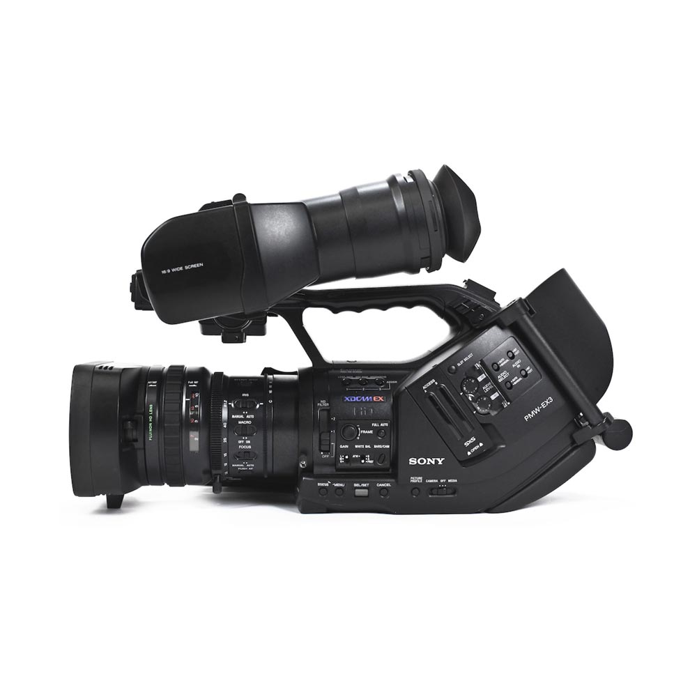Hire - Sony PMW-EX3 Semi-Shoulder Full-HD Camcorder