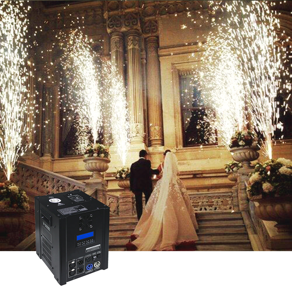 Hire - Cold Spark Machine with wireless remote 2 Units