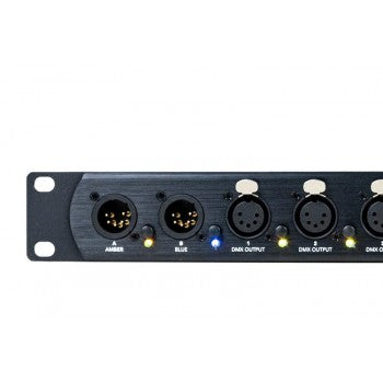 SPLIT228RDM - DMX Merger / Splitter / Booster 8 Way RDM Compatible - 5pin