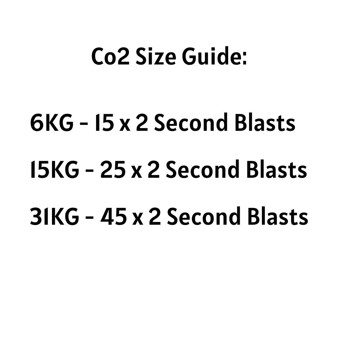 Hire - CO2 RGB LED Blaster Gun w/ Cylinder