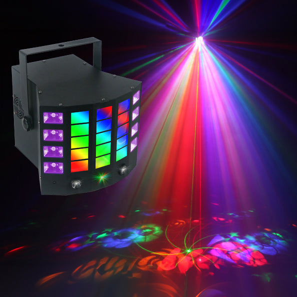 Hire - Saber 2 3-in-1 Disco Effects w/ Derby, UV & Strobe