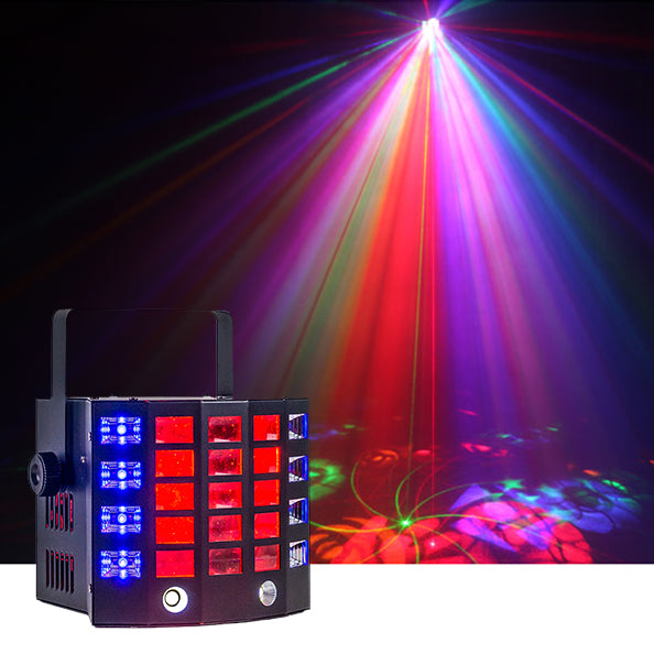 Hire - Saber 2 3-in-1 Disco Effects w/ Derby, UV & Strobe