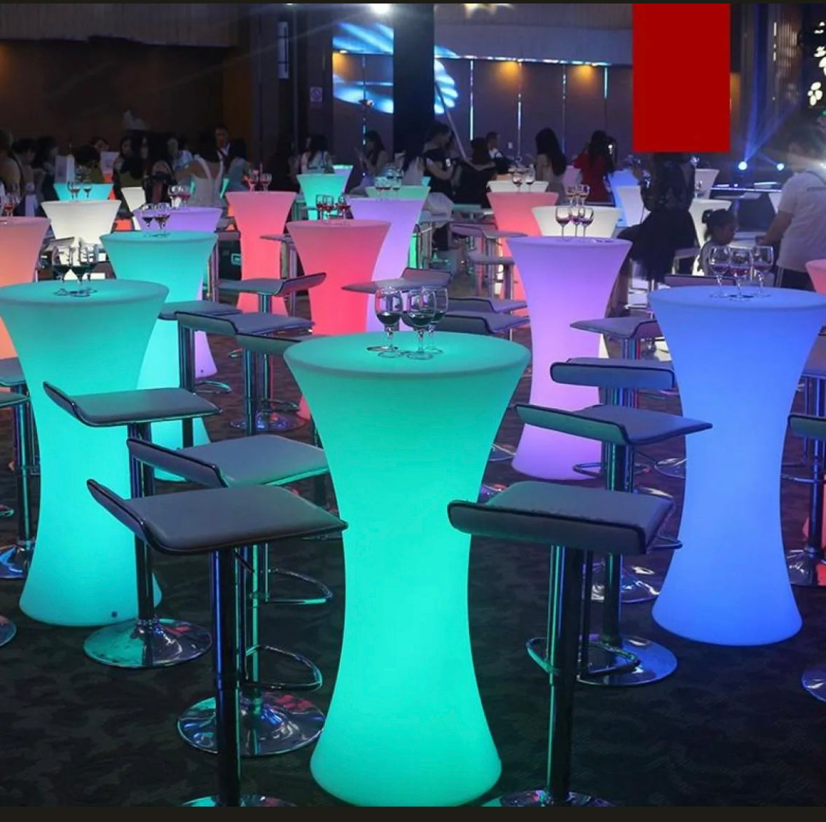 Hire - Glow High Cocktail Table