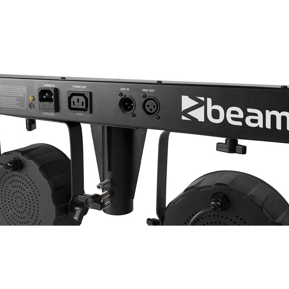 Beamz SHOWBAR FREE 2x Par 2x Derby and Strobe