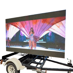 Hire - Single LED Trailer TV Screen for Events