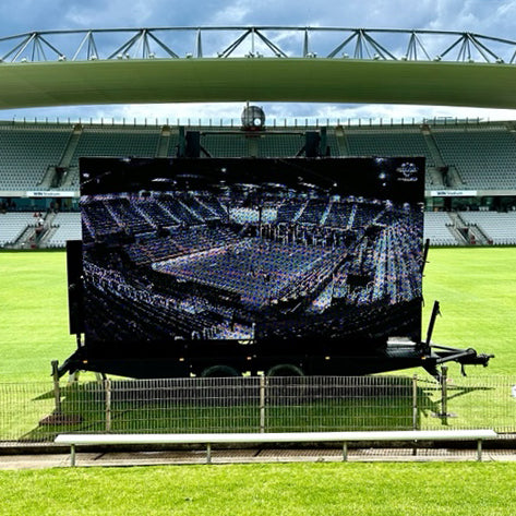 Hire - Single LED Screen Trailer  - 6m X 3.5m  3.9 Pixel