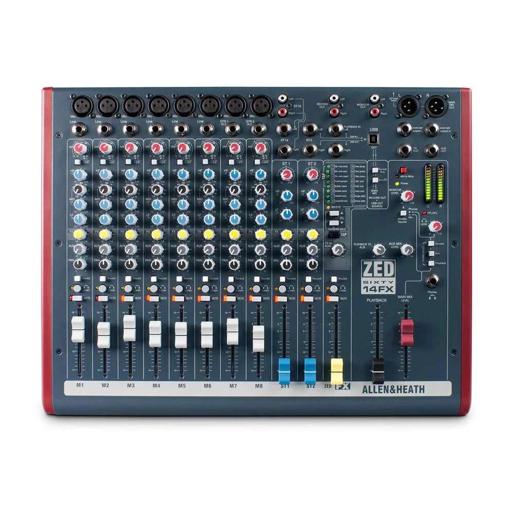 Hire - Allen & Heath ZED60-10FX Mixer – Pro Sound and Lighting