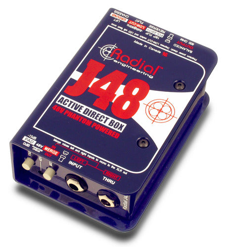 Radial J48 Phantom Powered Active Direct Box