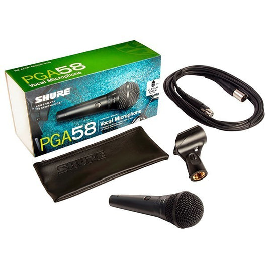 Shure PG Alta PGA58 Cardioid Dynamic Vocal Mic (XLR)