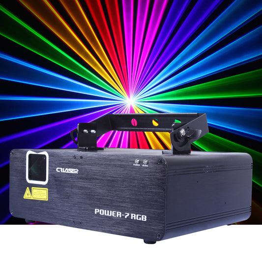 CR Power 7 RGB Laser (500mw R + 150mw G + 400mw B)