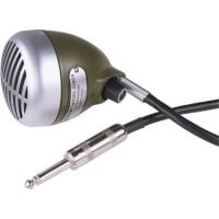 Shure 520DX Green Bullet Microphone for Harmonica
