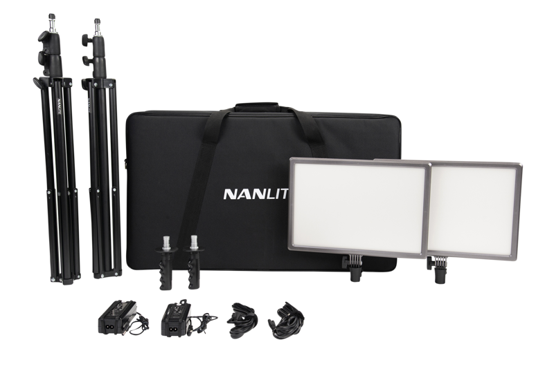 Hire - NANLITE VIDEO LIGHT KIT WITH STAND+BAG (PER LIGHT)