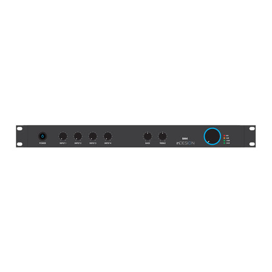 iNDeSIGN 4-Channel Strip Mixer/Pre-Amplifier