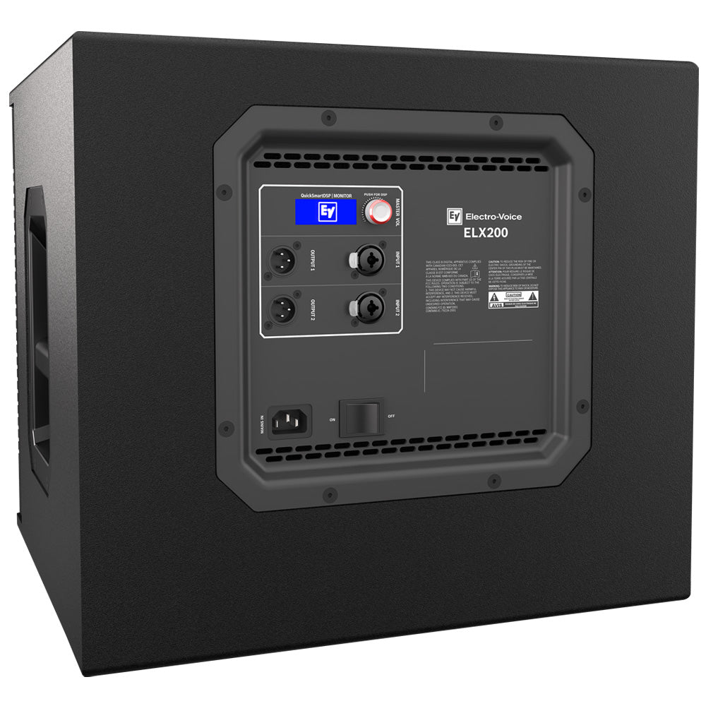 ELECTRO-VOICE ELX200-12SP 12″ POWERED SUBWOOFER 1200W